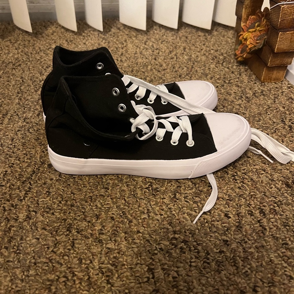 Black and White Shoes